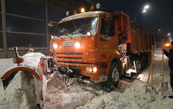 После «Фрэнсиса» во Владимире убрали рекордное количество снега
