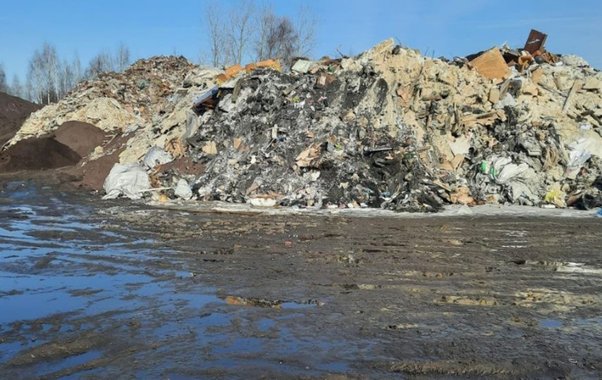 Незаконная свалка в Гусь-Хрустальном принесла предпринимателям более 9,5 миллиона рублей дохода
