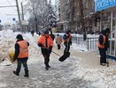 Снегопад не помешал уборке снега во Владимире