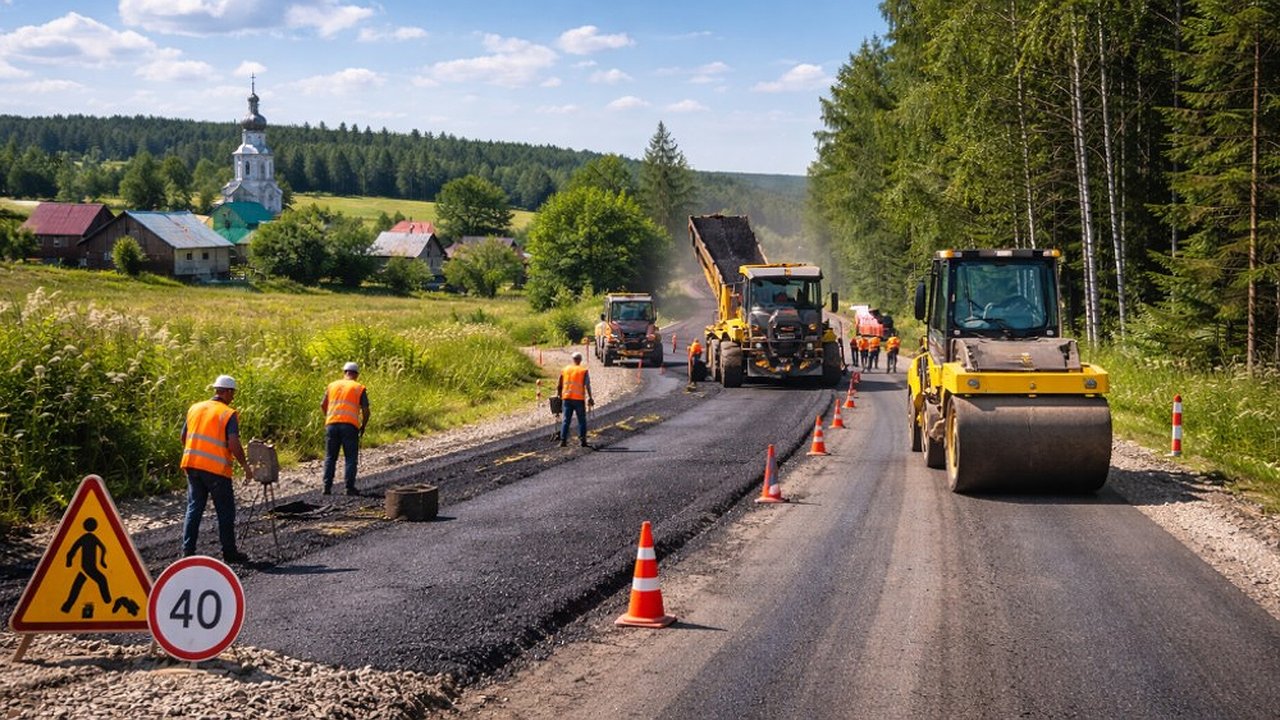 Главная картинка новости: В Меленковском округе в 2026 году отремонтируют более 12 километров дорог