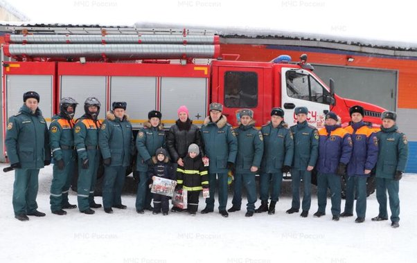Мечты маленьких владимирцев «побыть пожарным» сбылись