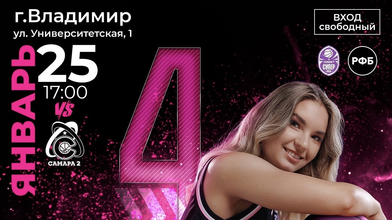 Главная картинка новости: Владимирские «Львицы» продолжают борьбу: сегодня домашний матч с «Самарой‑2»