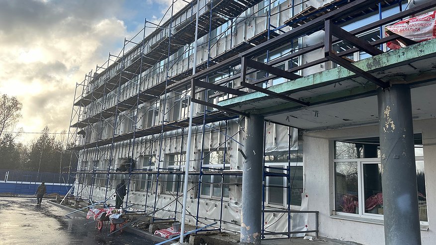 Главная картинка новости: В Ковровском районе завершили капитальный ремонт Краснооктябрьской школы