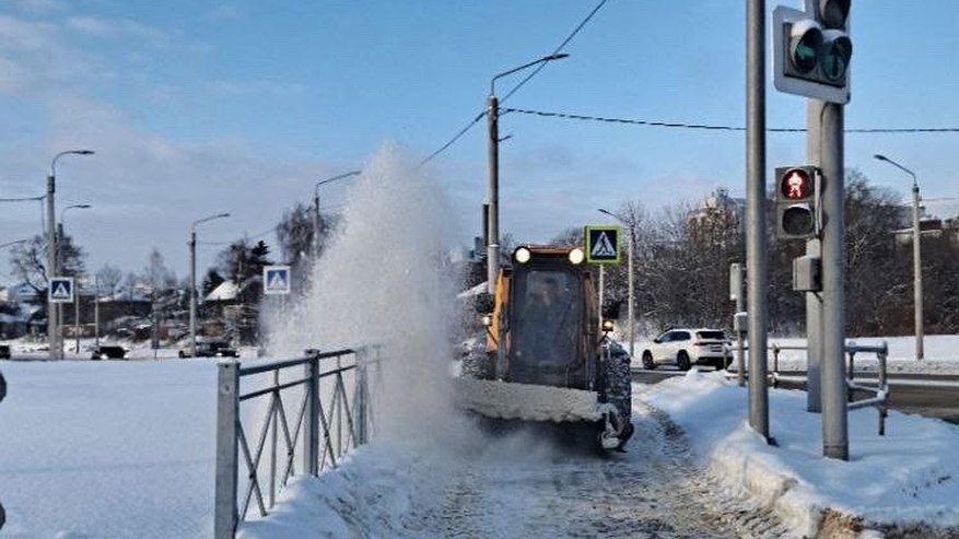Главная картинка новости: Во Владимире прошло срочное совещание по вопросам очистки улиц
